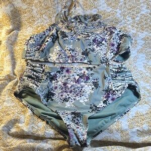 Rue21 Floral Print Swimsuit